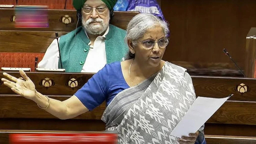 nirmala sitaramam Income Tax Bill