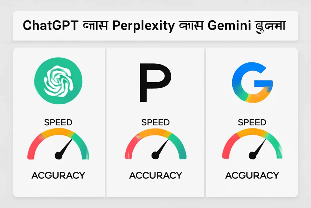 GPT Vs Perplexity Vs Gemini